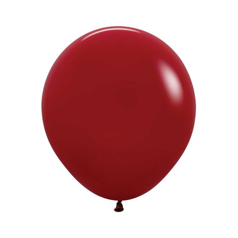 Round balloons 18" (40cm) imperial red (Imperial Red 016) – 25 Pcs Round balloons 18" (40cm) imperial red (Imperial Red 016) – 25 Pcs