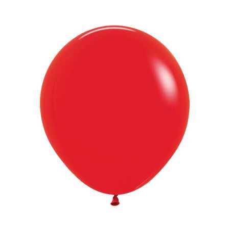 Round balloons 18inch (40cm) - Red - 015 R18015 Sempertex France