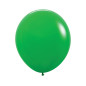 Ballons ronds 18" (40cm) vert trèfle (Shamrock Green 029) – 25 Pcs