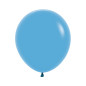 Round balloons 18" (40cm) blue (Blue 040) – 25 Pcs