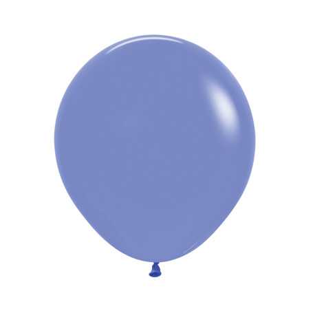 Round Balloons 18inch (40cm) - Periwinkle Blue - 042 - 25 Pcs R18042 Sempertex France