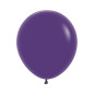 Round balloons 18" (40cm) purple (Violet 051) – 25 Pcs