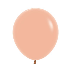 Round balloons 18inch (40cm) - Peach Blush - 060 R18060 Sempertex France