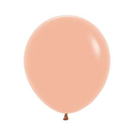 Round balloons 18inch (40cm) - Peach Blush - 060 R18060 Sempertex France