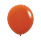 Round balloons 18" (40cm) orange terracotta (Sunset Orange 062) – 25 Pcs Round balloons 18" (40cm) orange terracotta (Sunset Orange 062) – 25 Pcs