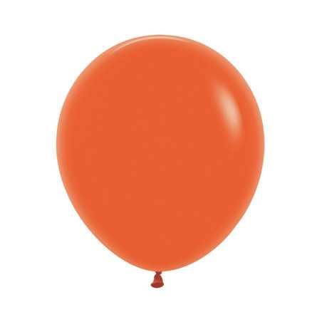 Round balloons 18inch (40cm) - Orange - 061 R18061 Sempertex France