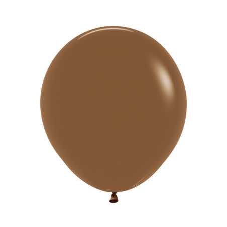 Ballons ronds 18inch (40cm) - Coffee - 074 R18074 Sempertex France