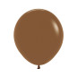 Round balloons 18" (40cm) coffee (Coffee 074) – 25 Pcs