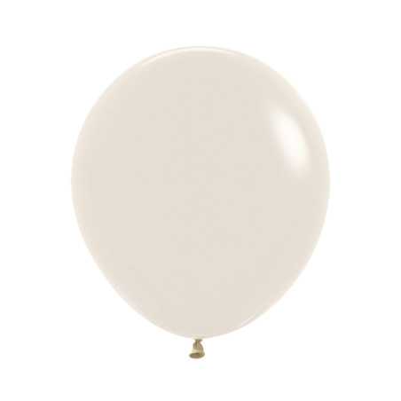 Ballons ronds 18inch (40cm) - Pastel Dusk Cream - 107 R18107 Sempertex France
