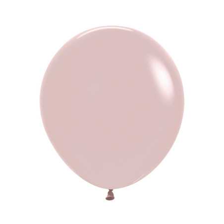 Round balloons 18inch (40cm) - Pastel Dusk Pink - 110 R18110 Sempertex France