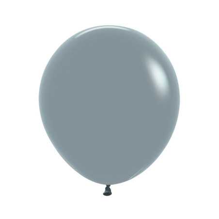 Round balloons 18inch (40cm) - Pastel Dusk Blue - 140 R18140 Sempertex France