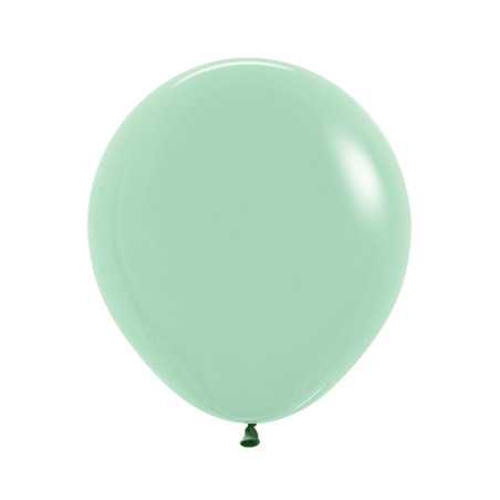 Ballons ronds 18inch (40cm) - Pastel Dusk Green Tea - 126 R18126 Sempertex France