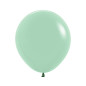 Round balloons 18" (40cm) green tea (Pastel Dusk Green Tea 126) – 25 Pcs