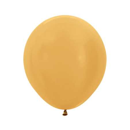 Round balloons 18inch (40cm) - Metallic Gold - 570 R18570 Sempertex France