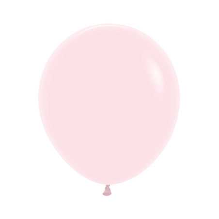 Round balloons 18inch (40cm) - Pastel Matte Pink - 609 R18609 Sempertex France