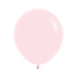 Ballons ronds 18" (40cm) rose pastel mat (Pastel Matte Pink 609) – 25 Pcs