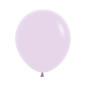 Ballons ronds 18" (40cm) lilas pastel mat (Pastel Matte Lilac 650) – 25 Pcs