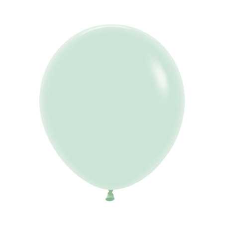 Ballons ronds 18inch (40cm) - Pastel Matte Green - 630 R18630 Sempertex France