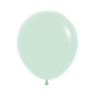 Round balloons 18" (40cm) matte pastel green (Pastel Matte Green 630) – 25 Pcs Round balloons 18" (40cm) matte pastel green (Pastel Matte Green 630) – 25 Pcs