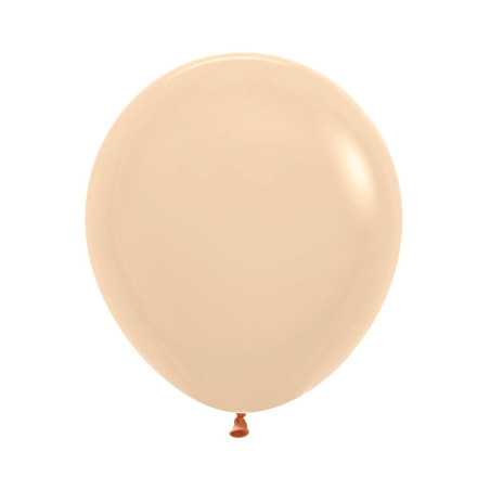 Round balloons 18inch (40cm) - Pastel Matte Malibu Peach - 660 R18660 Sempertex France