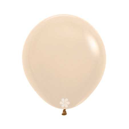 Round balloons 18 inches (40cm) Pastel Matte Nude - 661 - 25 Pcs - Sempertex France