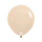 Ballons ronds 18" (40cm) nude pastel mat (Pastel Matte Nude 661) – 25 Pcs