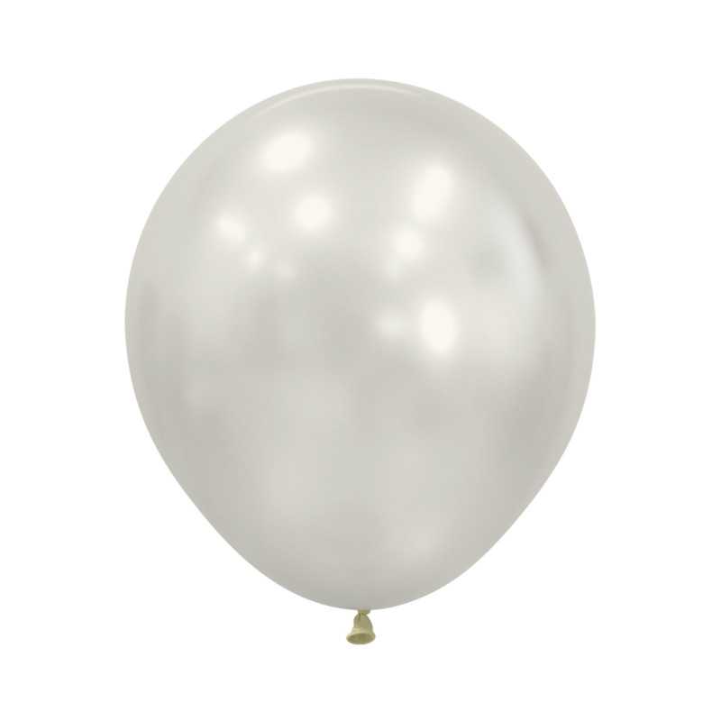 Ballons ronds 18" (40cm) blanc nacré soyeux (Silk Oyster White 806) – 15 Pcs Ballons ronds 18" (40cm) blanc nacré soyeux (Silk Oyster White 806) – 15 Pcs