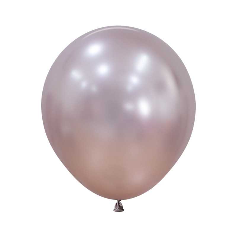 Round balloons 18" (40cm) silky powder pink (Silk Pink Blossom 809) – 15 Pcs Round balloons 18" (40cm) silky powder pink (Silk Pink Blossom 809) – 15 Pcs