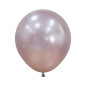 Ballons ronds 18" (40cm) rose poudré soyeux (Silk Pink Blossom 809) – 15 Pcs