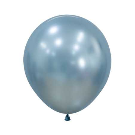 Round balloons 18inch (40cm) - Silk Arctic Blue - 839 R18839 Sempertex France