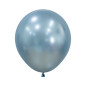 Ballons ronds 18" (40cm) bleu arctique soyeux (Silk Arctic Blue 839) – 15 Pcs