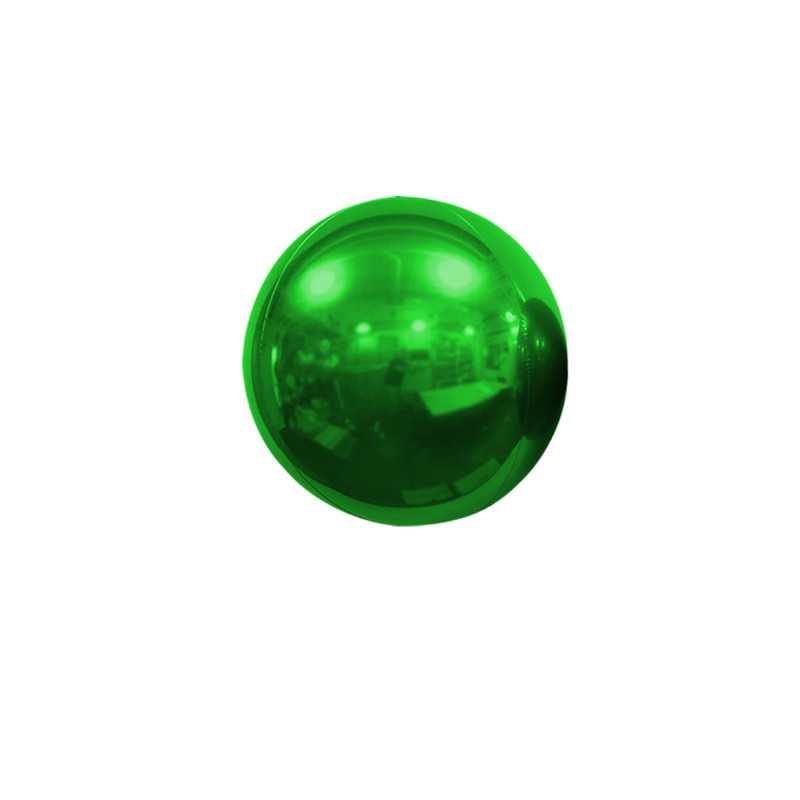 Mirror Globe Balloon 10" (25cm) Green