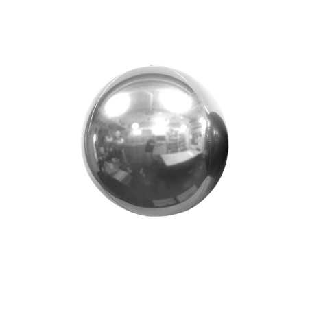 Ballon Globe miroir 16 inch (40cm) Argent - Sempertex France