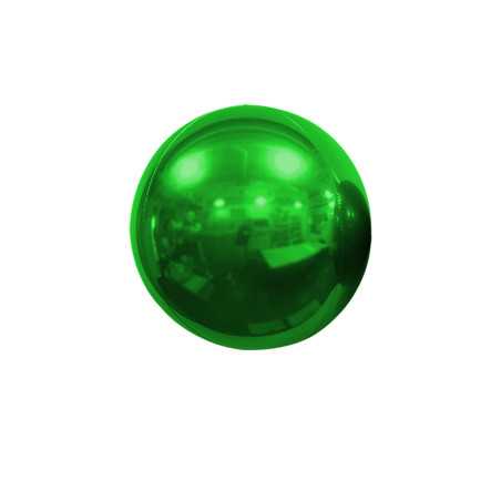 Ballon Globe miroir 16 inch (40cm) Vert - Sempertex France