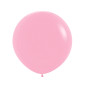 Round balloons 24" (60cm) light pink (Pink 009) – 3 Pcs