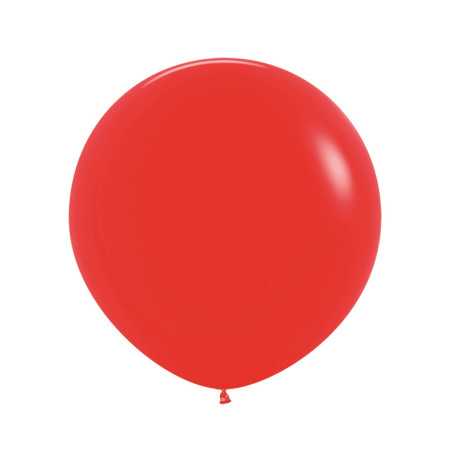 Ballons ronds 24inch (60cm) -  Red - 015 R24015 Sempertex France