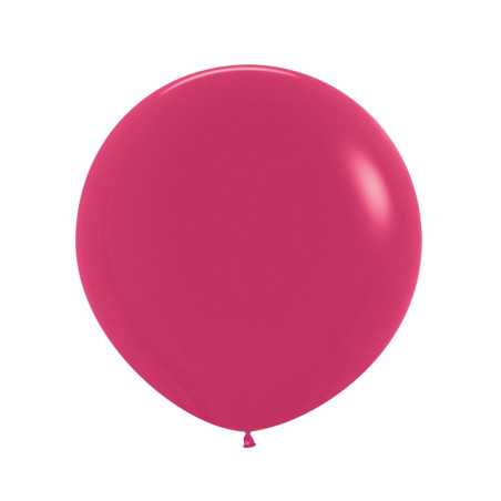 Round balloons 24inch (60cm) - Raspberry - 014 R24014 Sempertex France