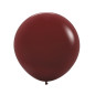 Round balloons 24" (60cm) merlot (Merlot 018) – 10 Pcs
