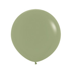 Round balloons 24inch (60cm) - Eucalyptus - 027 R24027 Sempertex France