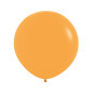 Ballons ronds 24" (60cm) moutarde (Mustard 023) – 10 Pcs