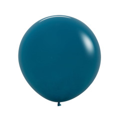Round balloons 24inch (60cm) - Deep Teal - 035 R24035 Sempertex France