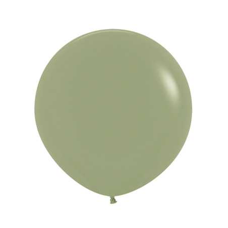 Round balloons 24inch (60cm) - Eucalyptus - 027 R24027 Sempertex France