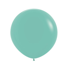 Round balloons 24inch (60cm) - Aquamarina - 037 R24037 Sempertex France