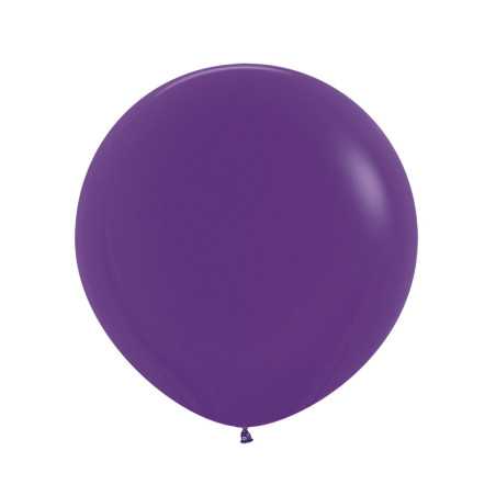 Round balloons 24inch (60cm) - Purple - 051 R24051 Sempertex France