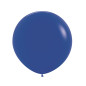 Ballons ronds 24" (60cm) bleu roi (Royal Blue 041) – 3 Pcs