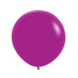 Ballons ronds 24" (60cm) orchidée (Purple Orchid 056) – 10 Pcs
