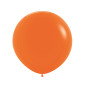 Ballons ronds 24" (60cm) orange (Orange 061) – 3 Pcs
