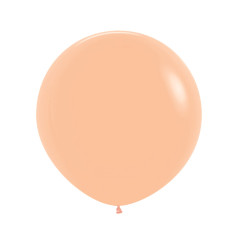 Round balloons 24inch (60cm) - Peach Blush - 060 R24060 Sempertex France