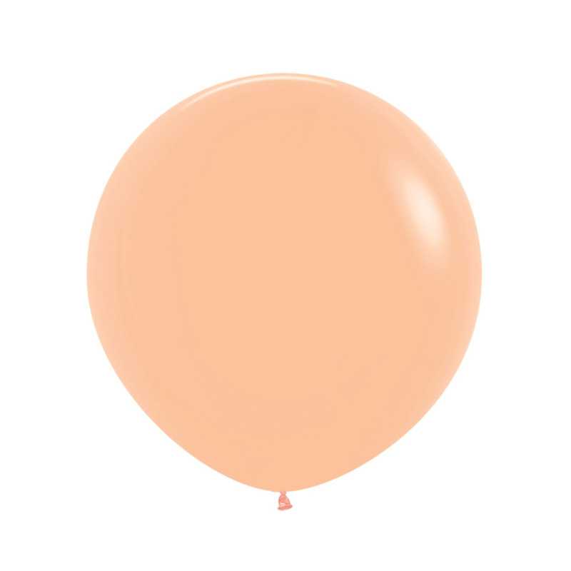 Round balloons 24" (60cm) peach (Peach Blush 060) – 10 Pcs Round balloons 24" (60cm) peach (Peach Blush 060) – 10 Pcs