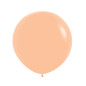 Ballons ronds 24" (60cm) pêche (Peach Blush 060) – 10 Pcs